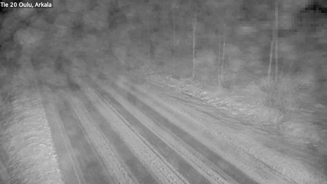 Weather Camera Image Road 20 Oulu, Arkala, Oulu, Pohjois-Pohjanmaa