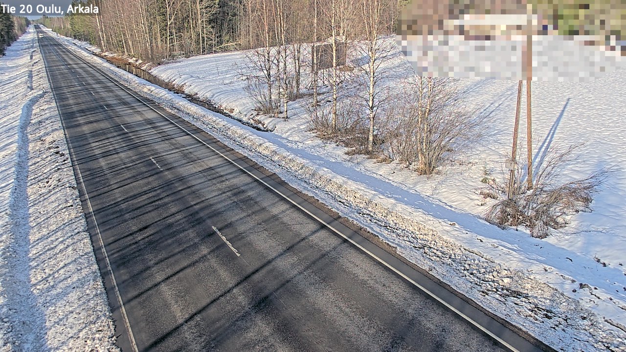Kelikamerat Kuva Tie 20 Oulu, Arkala, Oulu, Pohjois-Pohjanmaa