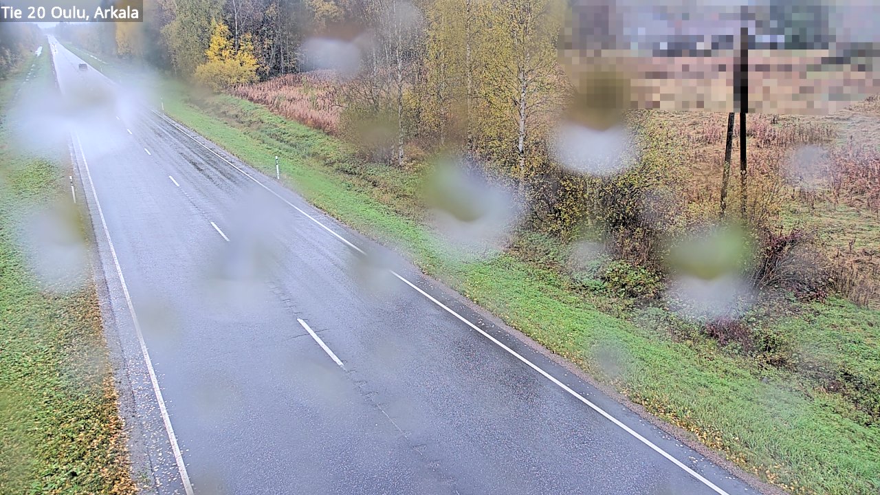 Weather Camera Image Road 20 Oulu, Arkala, Oulu, Pohjois-Pohjanmaa