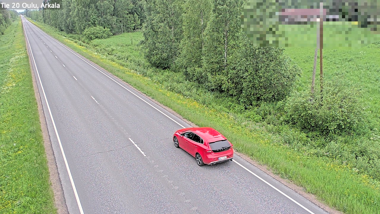 Kelikamerat Kuva Tie 20 Oulu, Arkala, Oulu, Pohjois-Pohjanmaa
