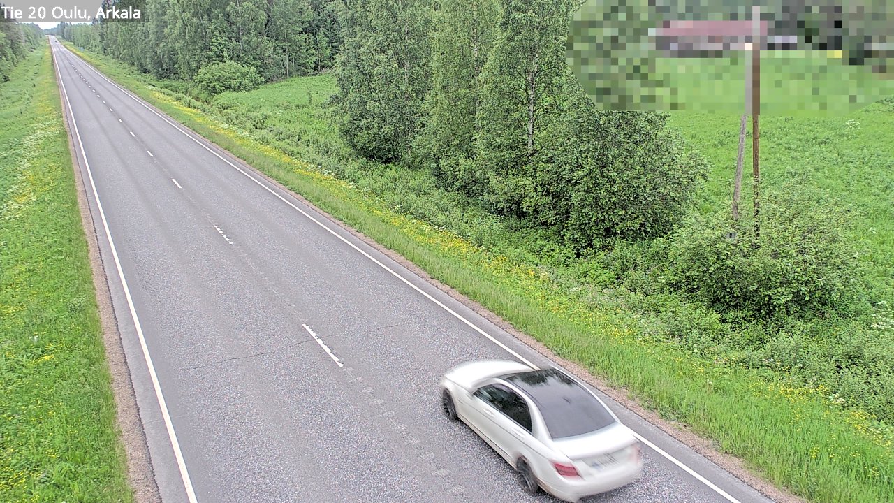 Kelikamerat Kuva Tie 20 Oulu, Arkala, Oulu, Pohjois-Pohjanmaa