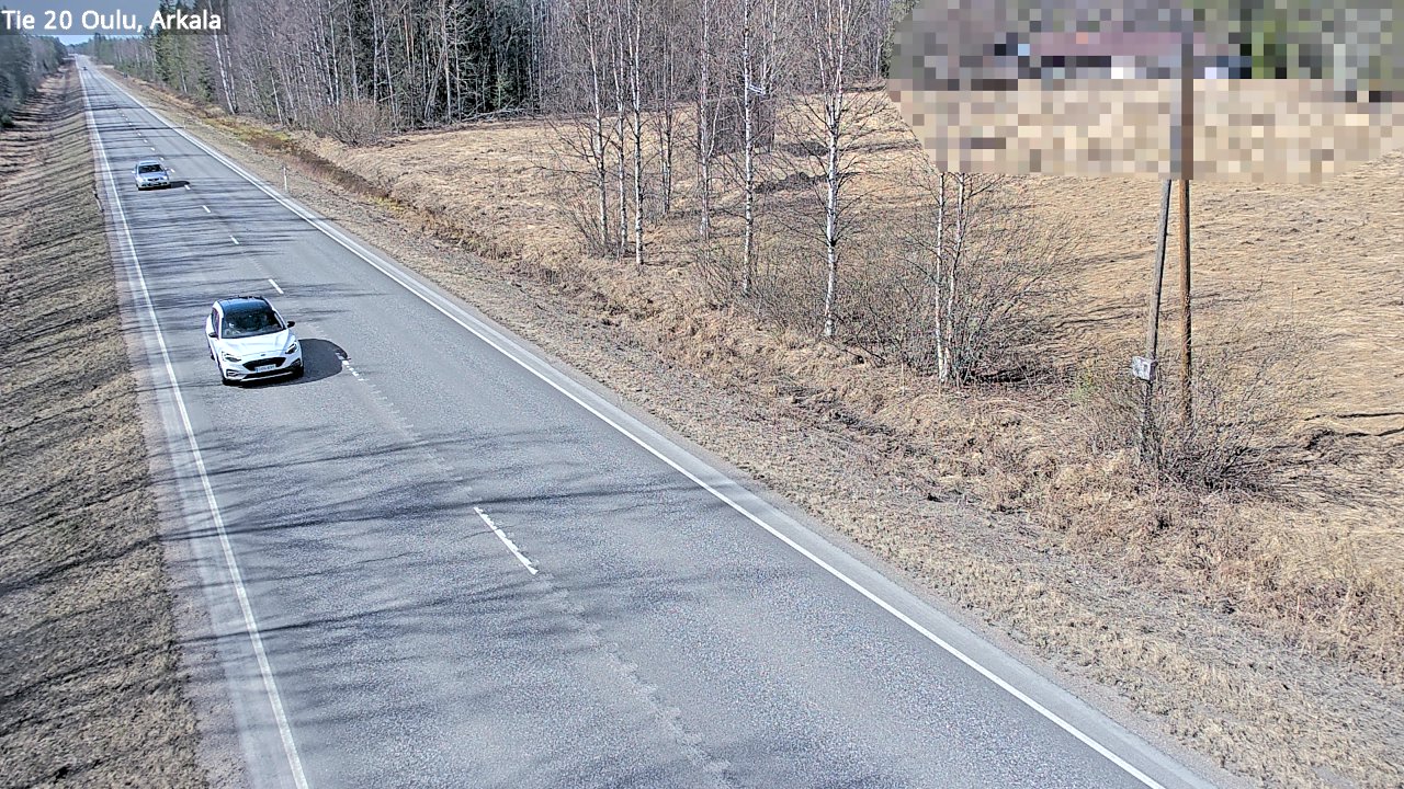 Kelikamerat Kuva Tie 20 Oulu, Arkala, Oulu, Pohjois-Pohjanmaa