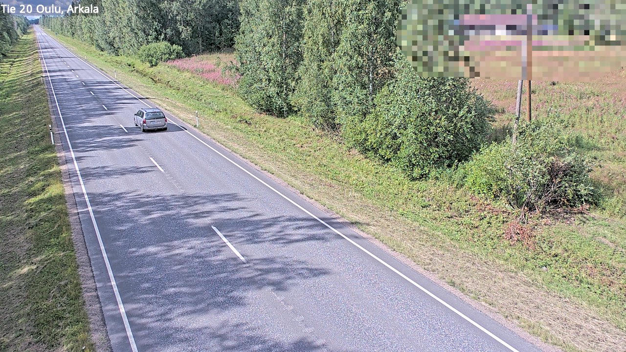 Kelikamerat Kuva Tie 20 Oulu, Arkala, Oulu, Pohjois-Pohjanmaa