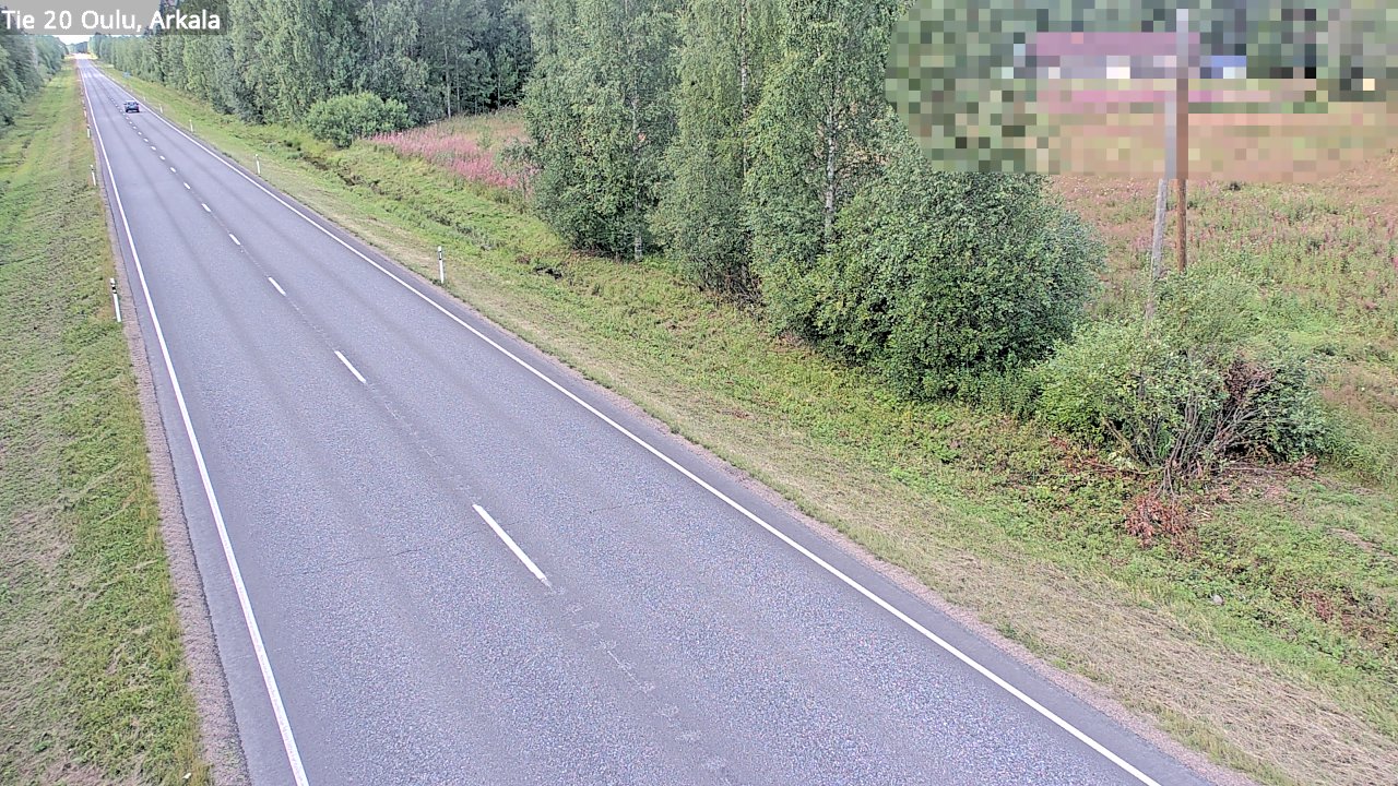 Weather Camera Image Road 20 Oulu, Arkala, Oulu, Pohjois-Pohjanmaa