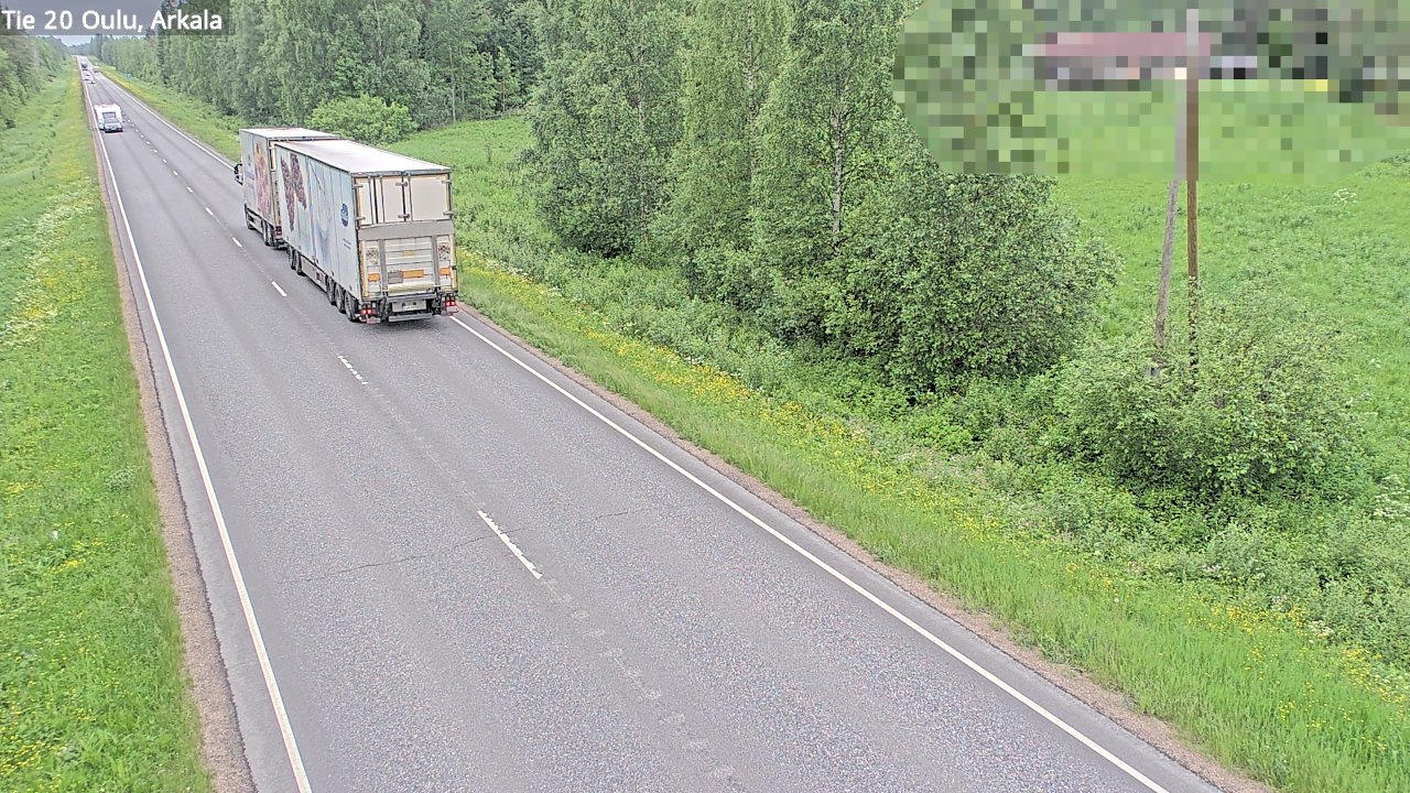 Kelikamerat Kuva Tie 20 Oulu, Arkala, Oulu, Pohjois-Pohjanmaa