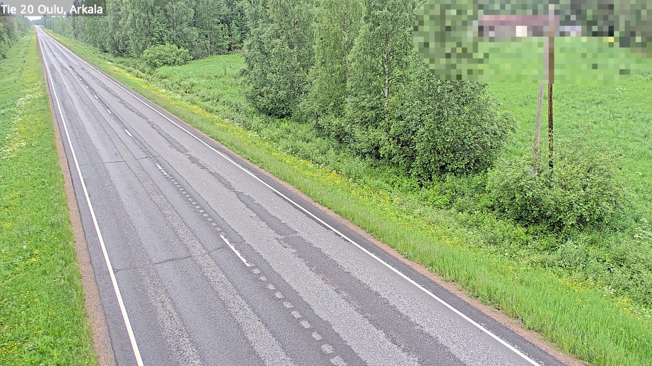 Kelikamerat Kuva Tie 20 Oulu, Arkala, Oulu, Pohjois-Pohjanmaa