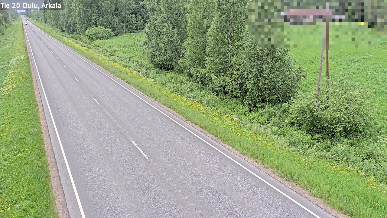 Kelikamerat Kuva Tie 20 Oulu, Arkala, Oulu, Pohjois-Pohjanmaa