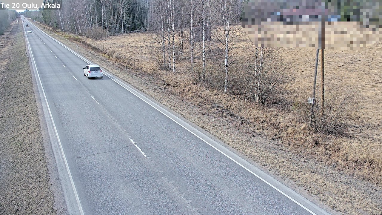 Kelikamerat Kuva Tie 20 Oulu, Arkala, Oulu, Pohjois-Pohjanmaa