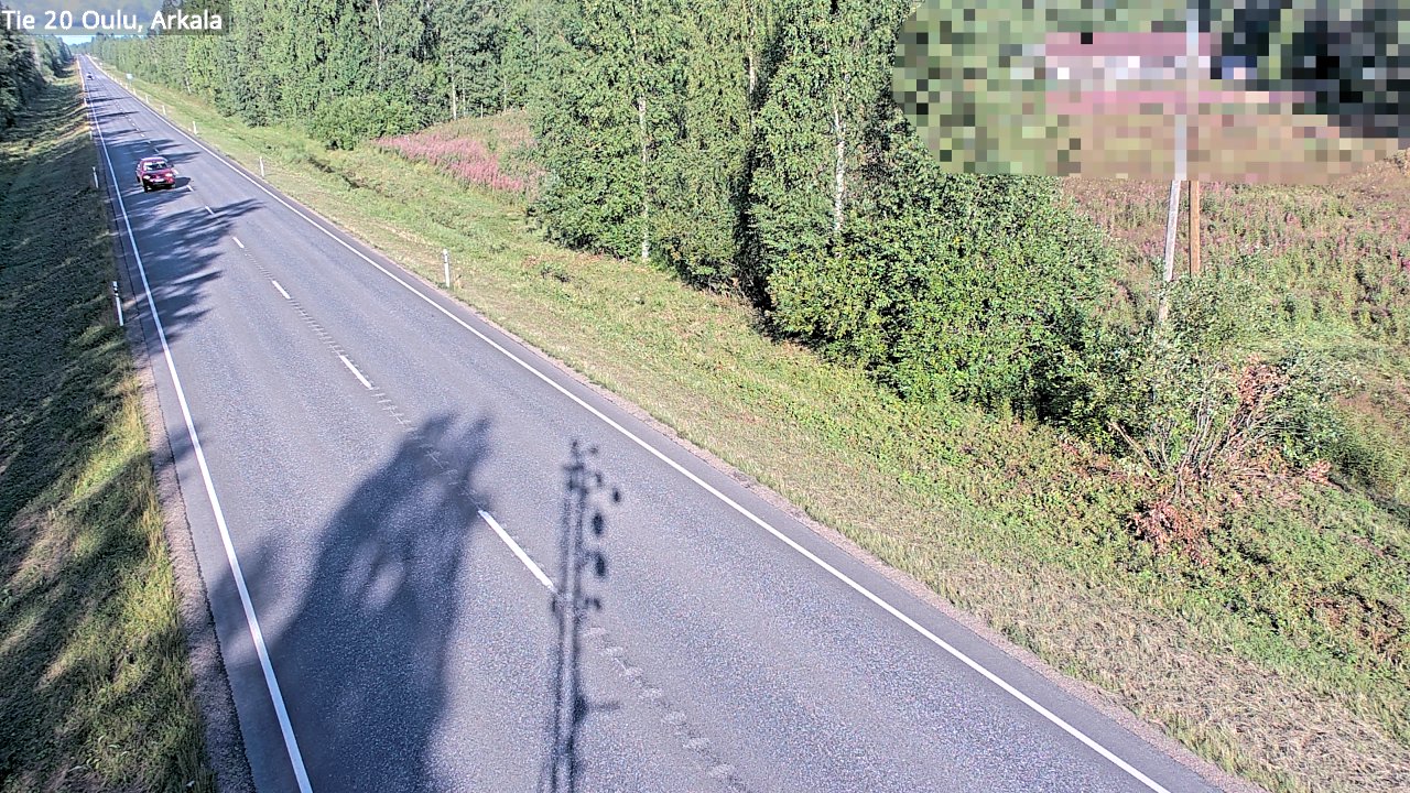 Weather Camera Image Road 20 Oulu, Arkala, Oulu, Pohjois-Pohjanmaa