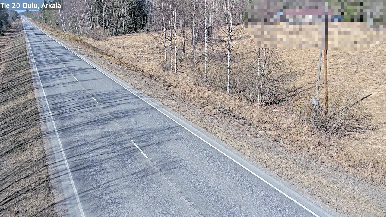Kelikamerat Kuva Tie 20 Oulu, Arkala, Oulu, Pohjois-Pohjanmaa