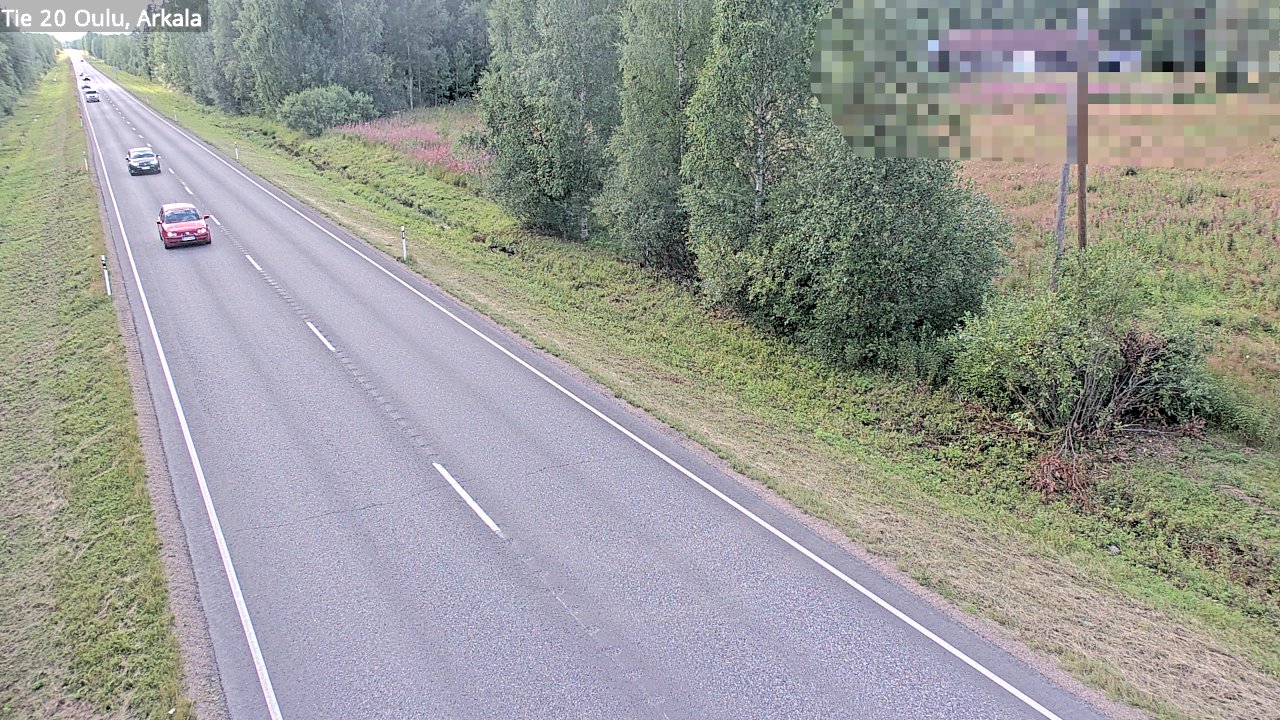Kelikamerat Kuva Tie 20 Oulu, Arkala, Oulu, Pohjois-Pohjanmaa
