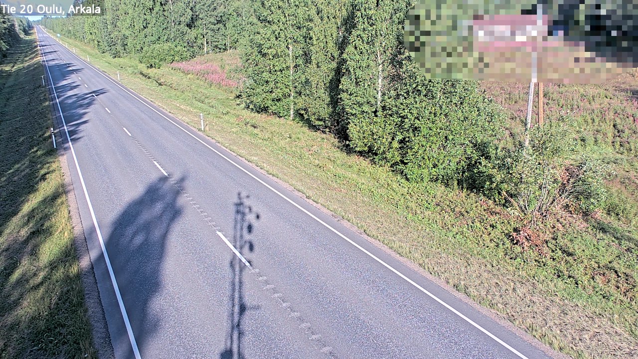 Weather Camera Image Road 20 Oulu, Arkala, Oulu, Pohjois-Pohjanmaa