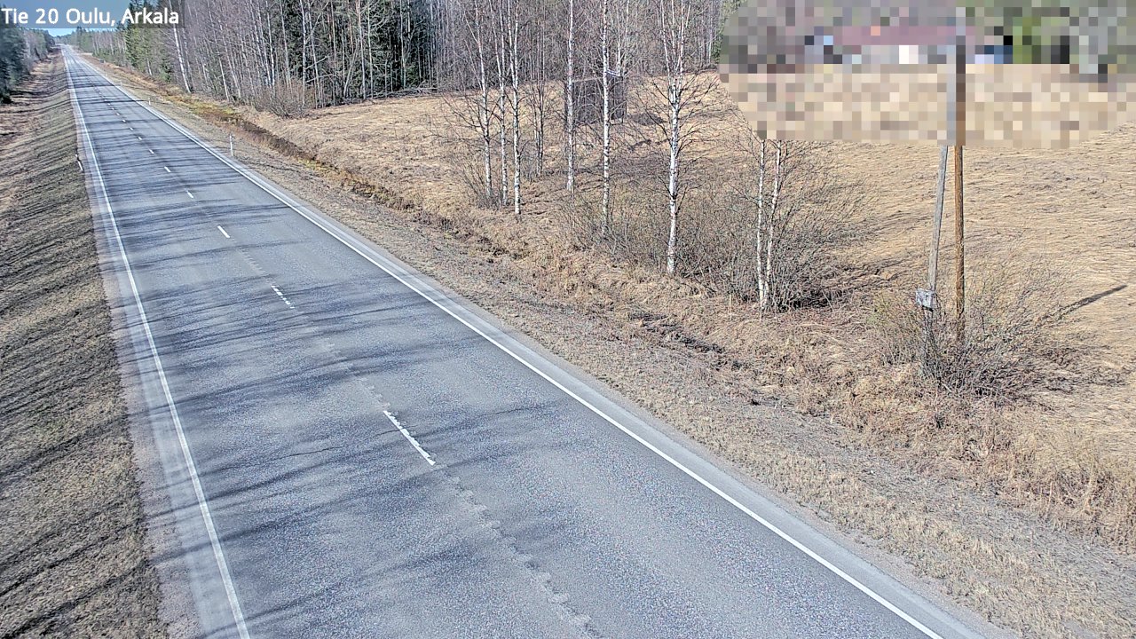 Kelikamerat Kuva Tie 20 Oulu, Arkala, Oulu, Pohjois-Pohjanmaa