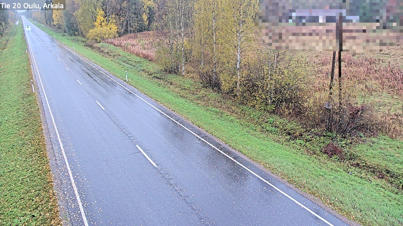 Weather Camera Image Road 20 Oulu, Arkala, Oulu, Pohjois-Pohjanmaa