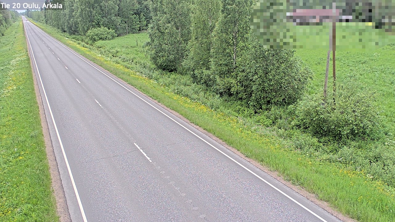 Kelikamerat Kuva Tie 20 Oulu, Arkala, Oulu, Pohjois-Pohjanmaa