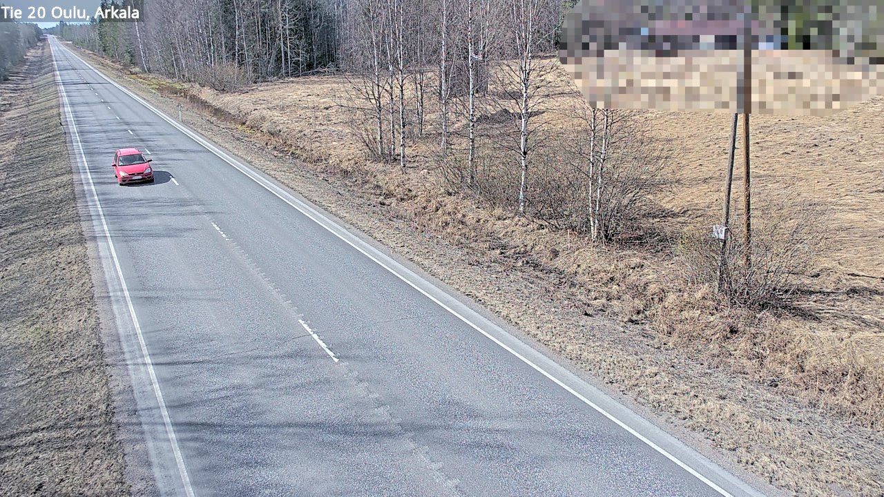 Kelikamerat Kuva Tie 20 Oulu, Arkala, Oulu, Pohjois-Pohjanmaa