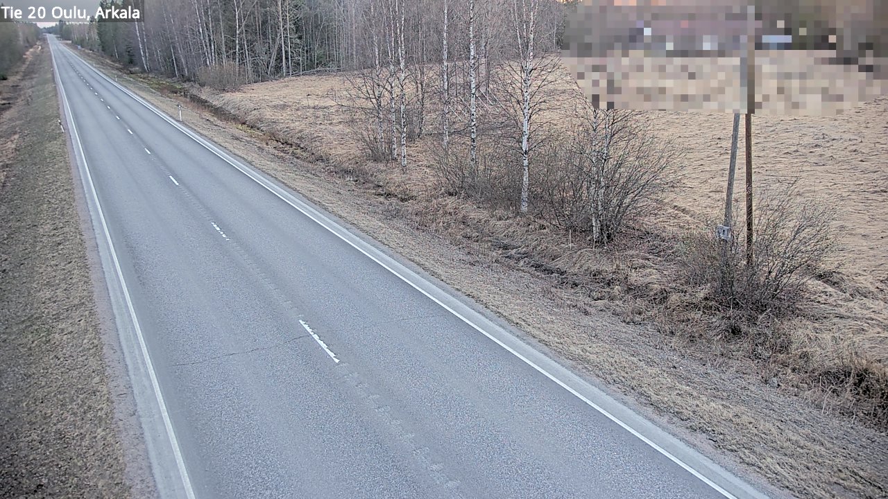 Kelikamerat Kuva Tie 20 Oulu, Arkala, Oulu, Pohjois-Pohjanmaa