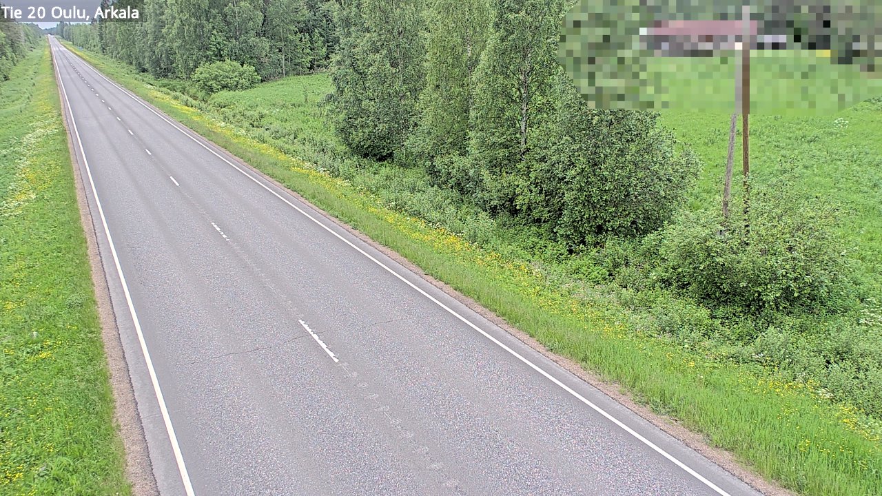 Kelikamerat Kuva Tie 20 Oulu, Arkala, Oulu, Pohjois-Pohjanmaa