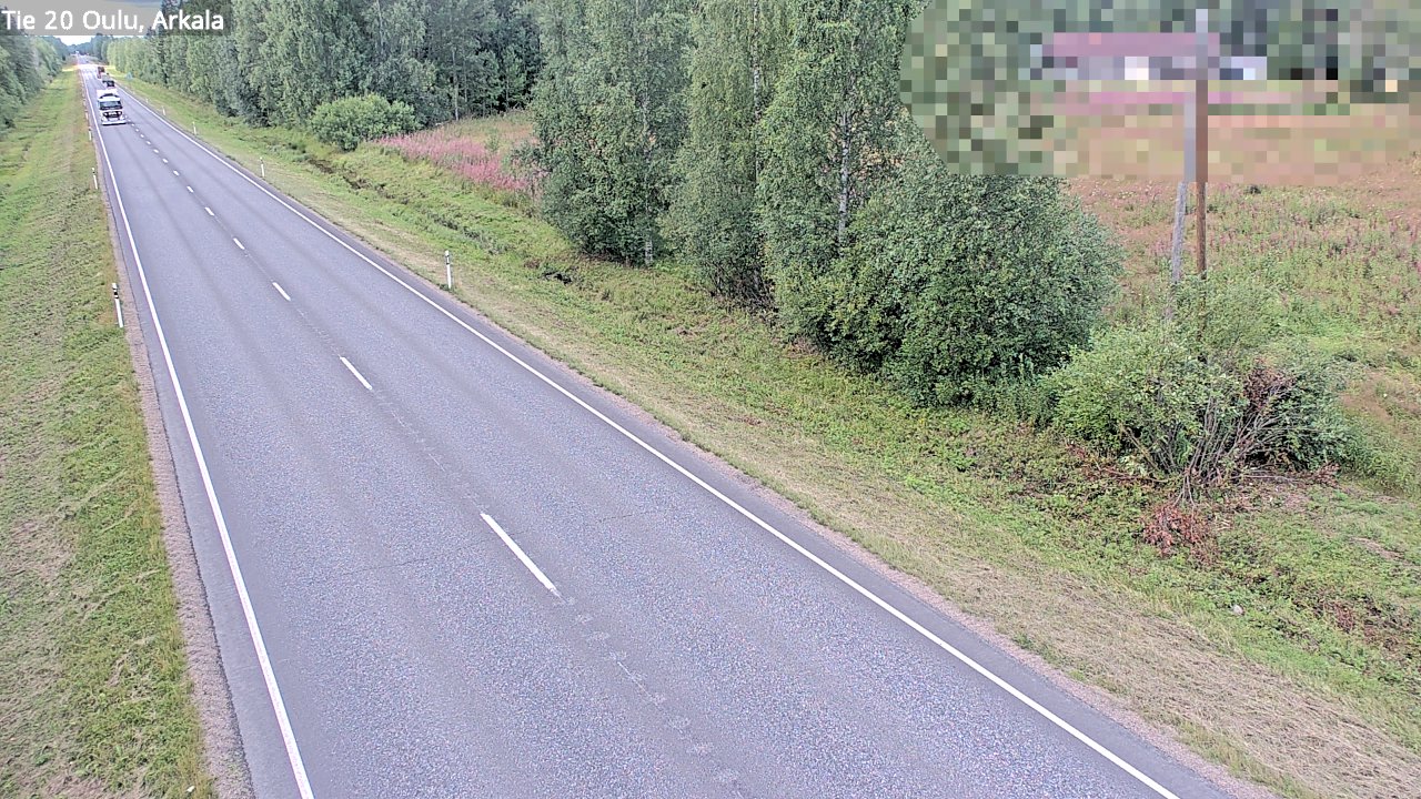 Weather Camera Image Road 20 Oulu, Arkala, Oulu, Pohjois-Pohjanmaa