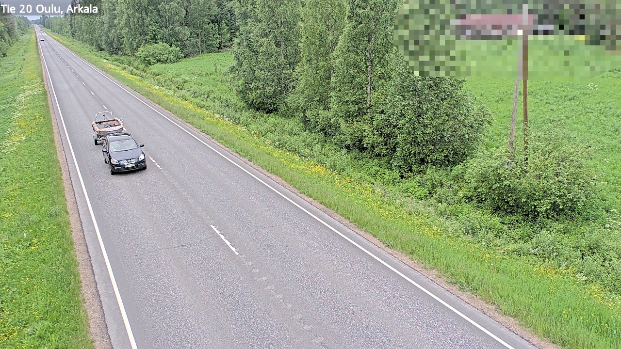 Kelikamerat Kuva Tie 20 Oulu, Arkala, Oulu, Pohjois-Pohjanmaa