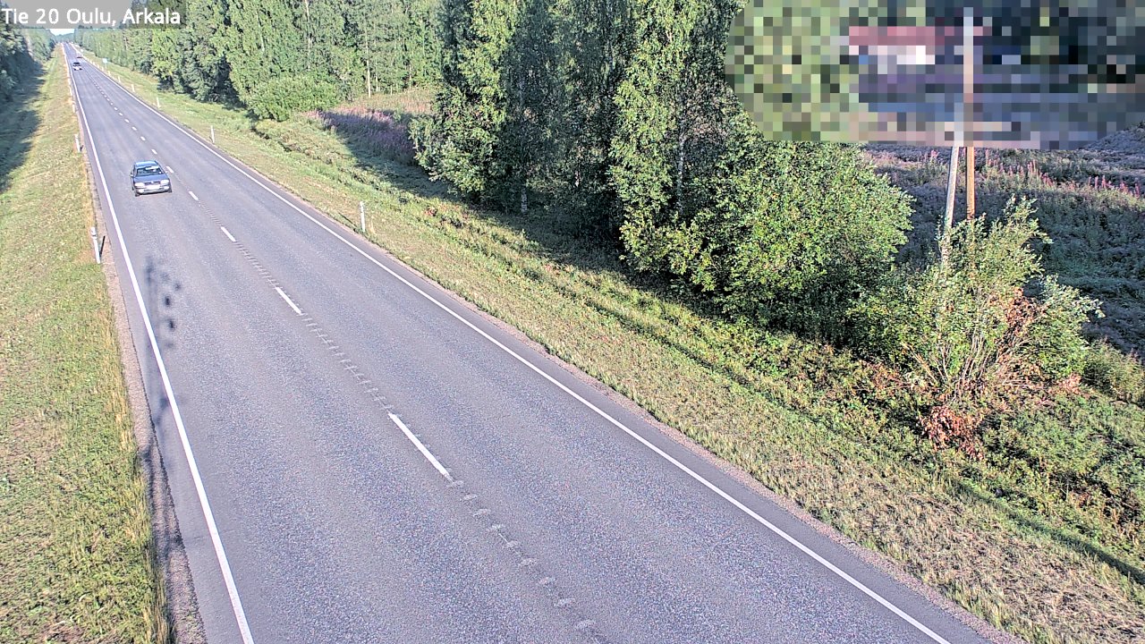 Weather Camera Image Road 20 Oulu, Arkala, Oulu, Pohjois-Pohjanmaa