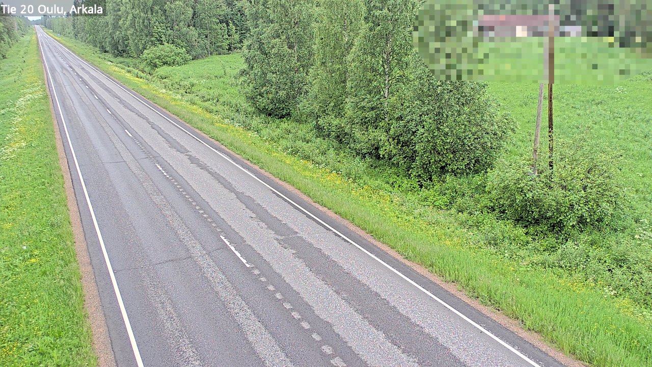 Kelikamerat Kuva Tie 20 Oulu, Arkala, Oulu, Pohjois-Pohjanmaa