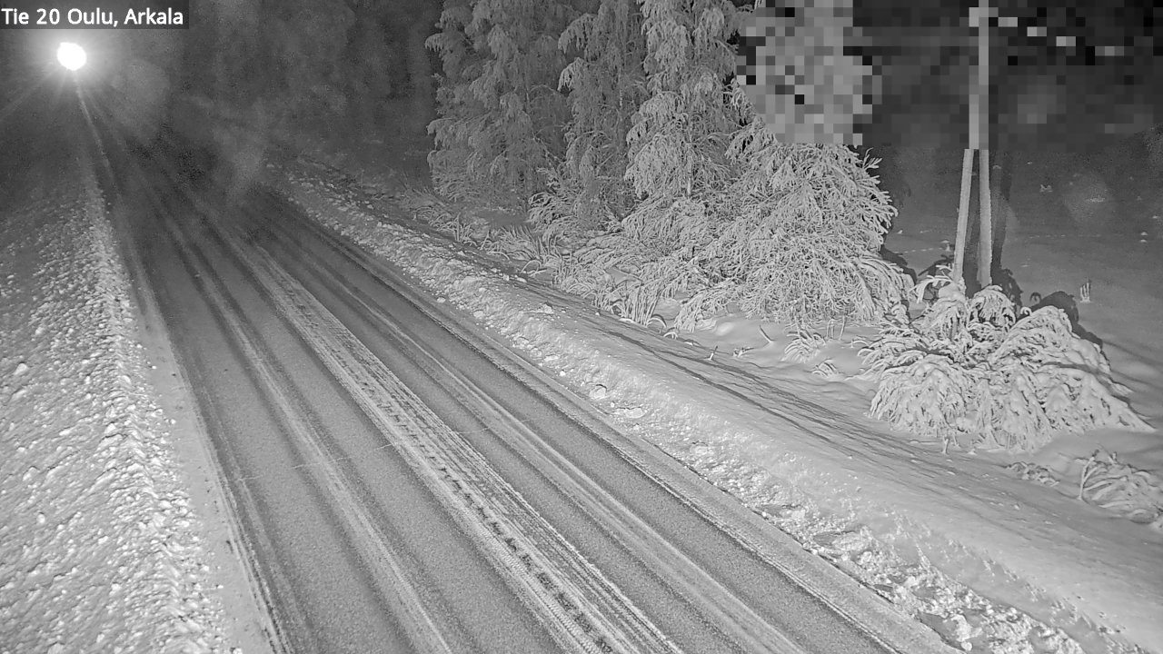 Weather Camera Image Road 20 Oulu, Arkala, Oulu, Pohjois-Pohjanmaa