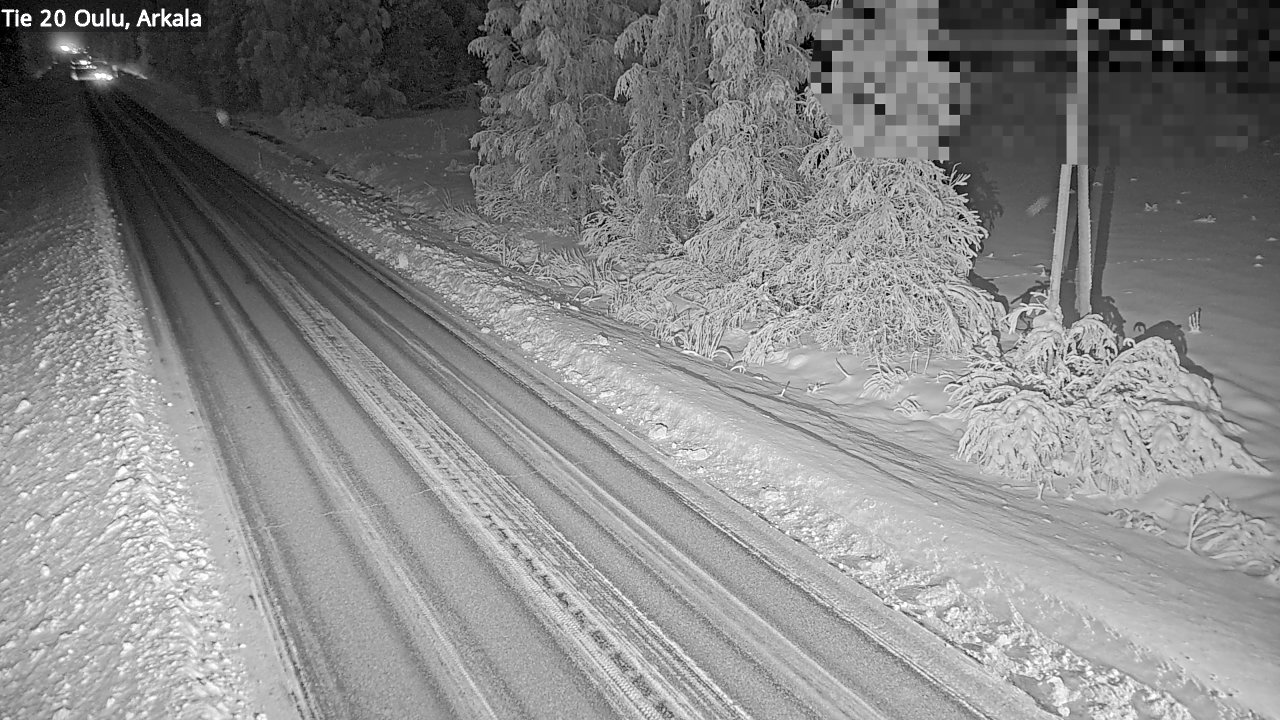 Weather Camera Image Road 20 Oulu, Arkala, Oulu, Pohjois-Pohjanmaa