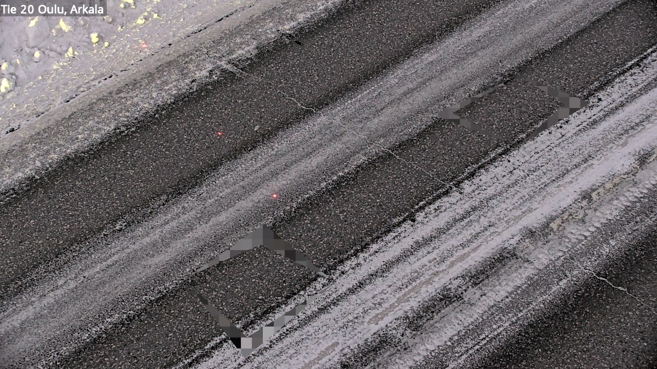 Weather Camera Image Road 20 Oulu, Arkala, Oulu, Pohjois-Pohjanmaa