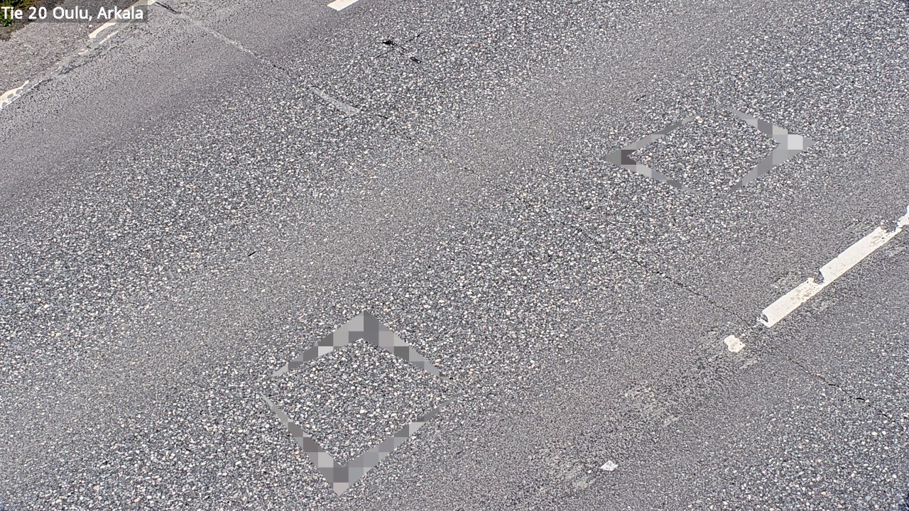 Weather Camera Image Väg 20 Oulu, Arkala, Oulu, Pohjois-Pohjanmaa