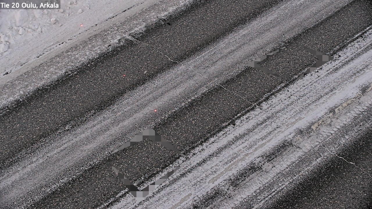 Weather Camera Image Road 20 Oulu, Arkala, Oulu, Pohjois-Pohjanmaa