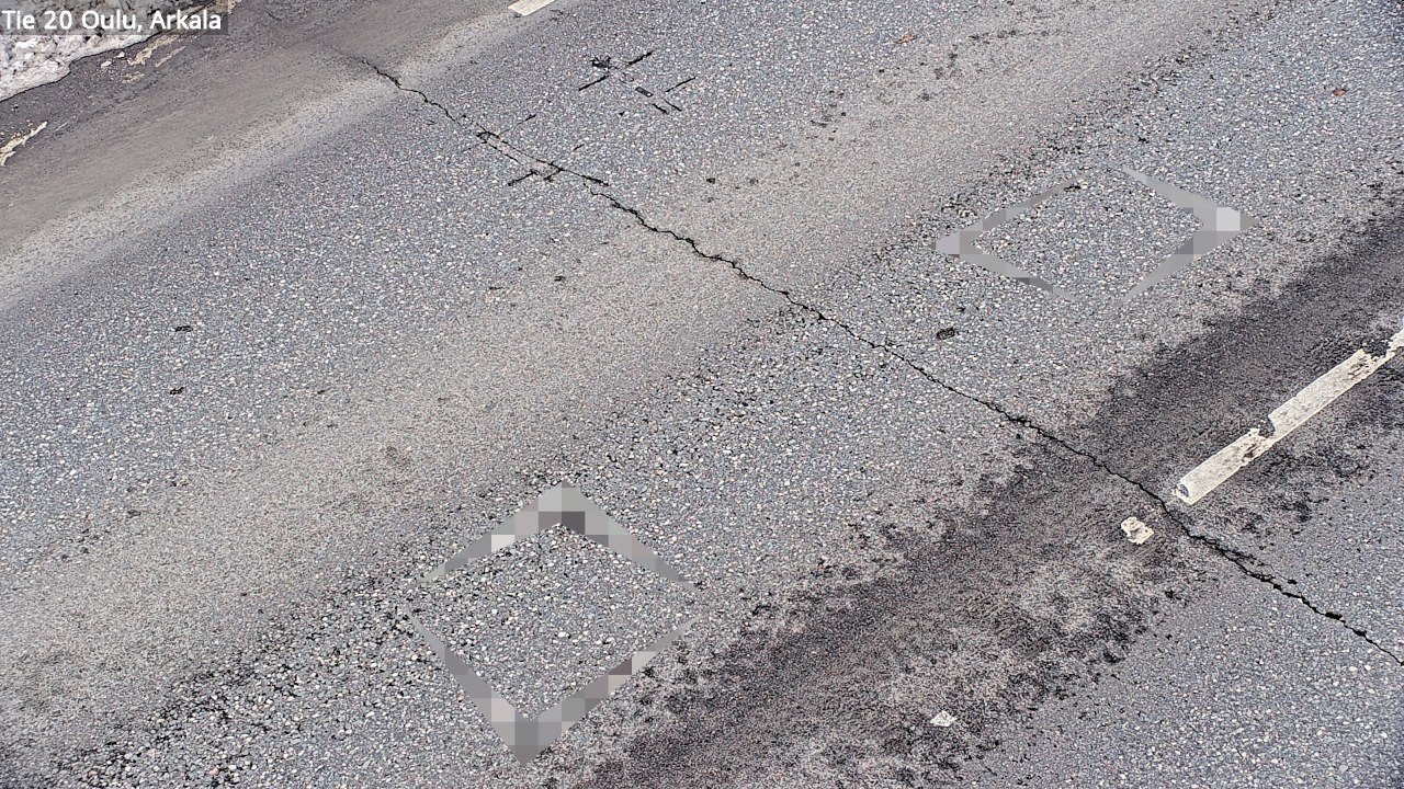 Weather Camera Image Road 20 Oulu, Arkala, Oulu, Pohjois-Pohjanmaa