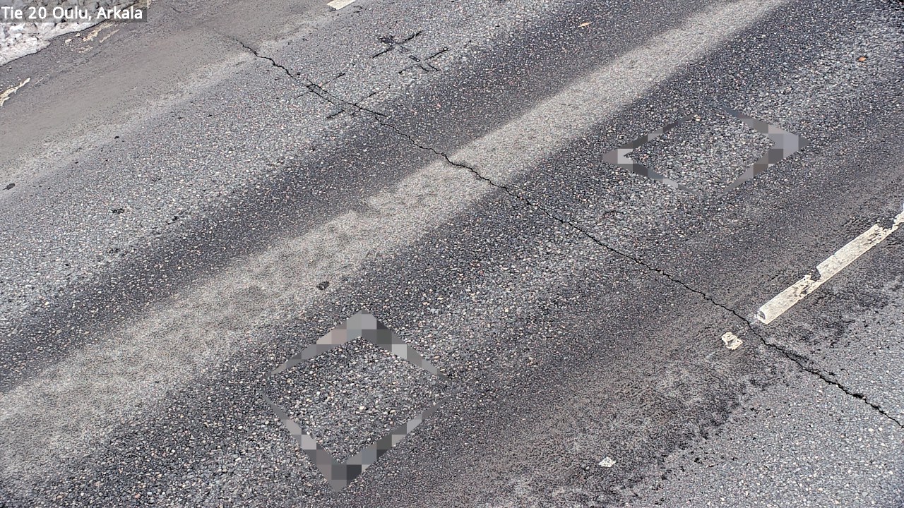Weather Camera Image Road 20 Oulu, Arkala, Oulu, Pohjois-Pohjanmaa