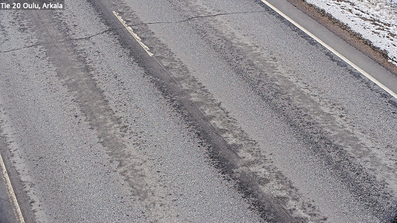 Weather Camera Image Road 20 Oulu, Arkala, Oulu, Pohjois-Pohjanmaa