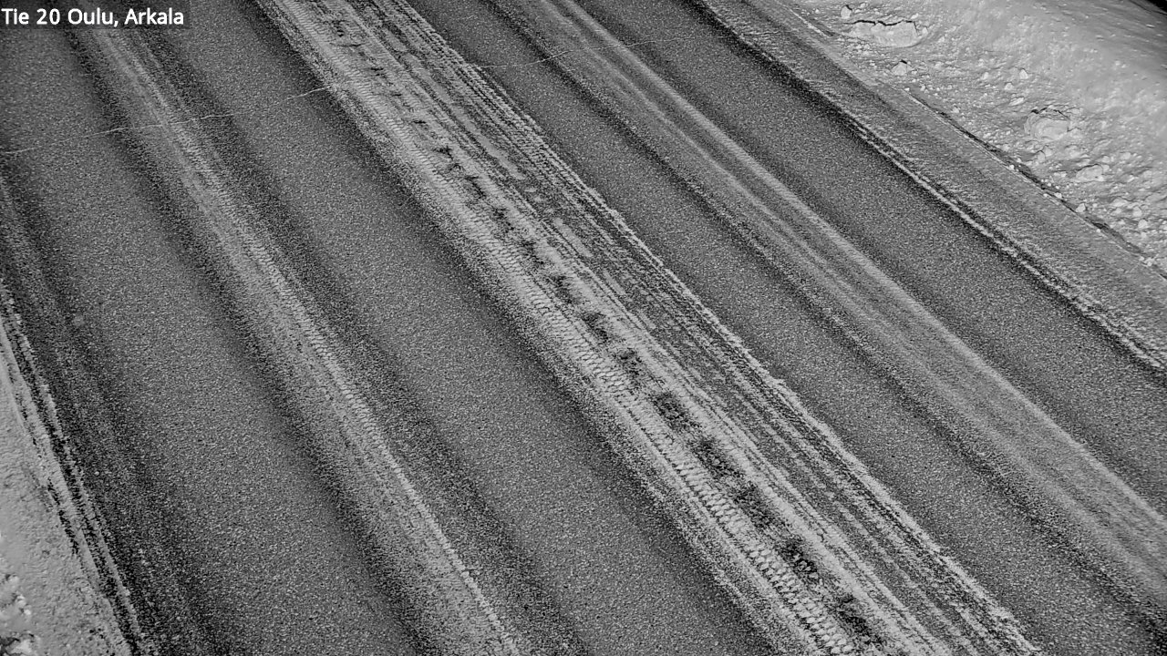 Weather Camera Image Road 20 Oulu, Arkala, Oulu, Pohjois-Pohjanmaa