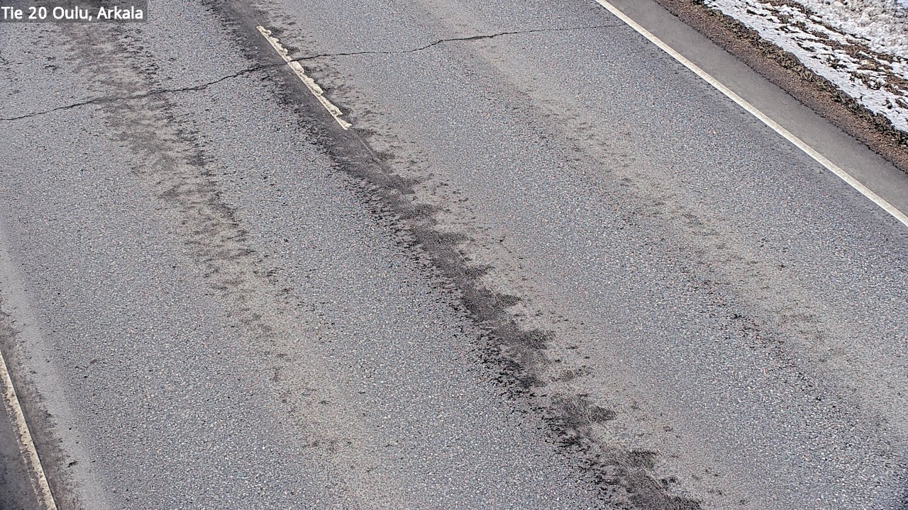 Weather Camera Image Väg 20 Oulu, Arkala, Oulu, Pohjois-Pohjanmaa