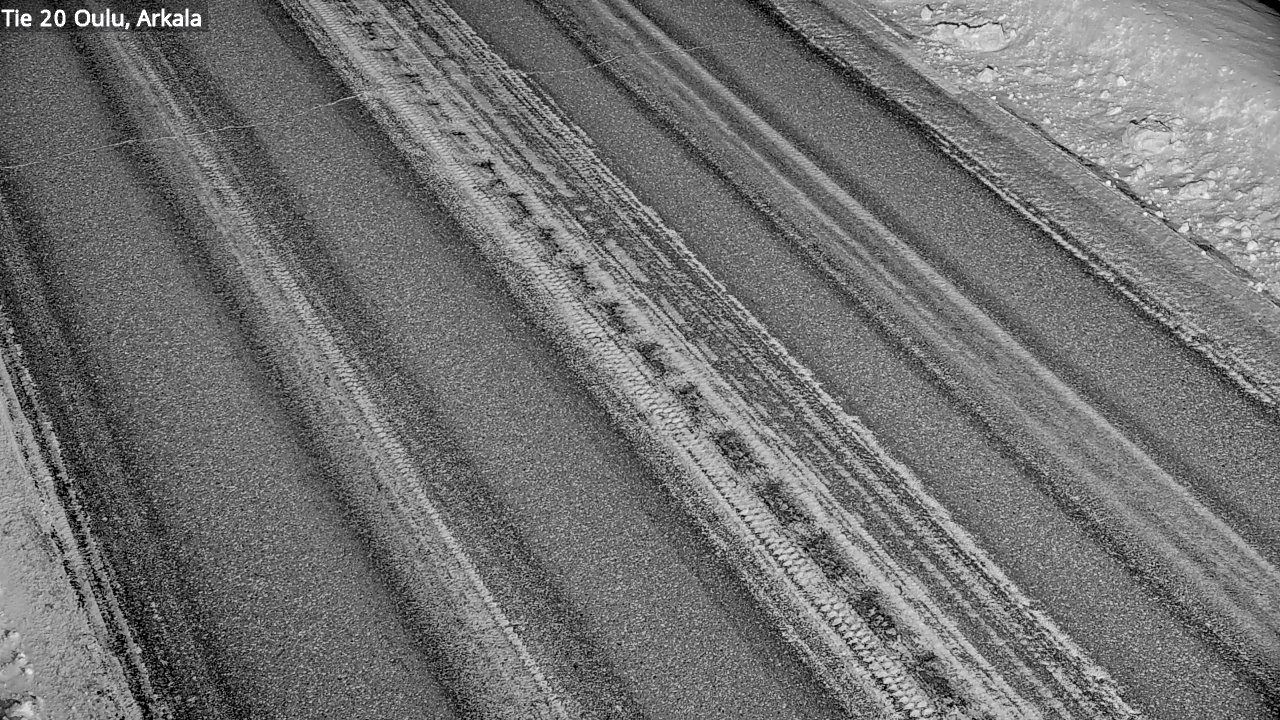 Weather Camera Image Road 20 Oulu, Arkala, Oulu, Pohjois-Pohjanmaa