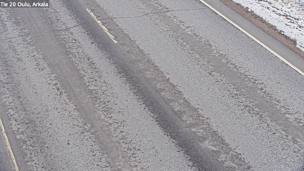 Weather Camera Image Road 20 Oulu, Arkala, Oulu, Pohjois-Pohjanmaa