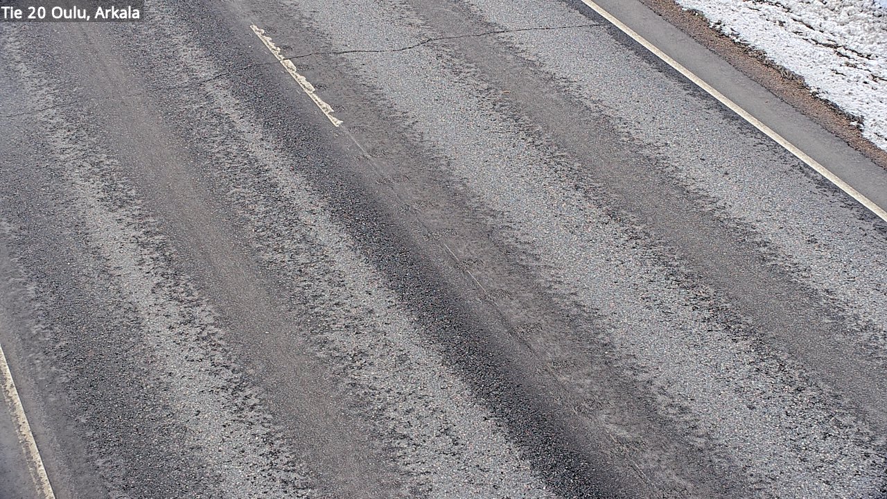 Weather Camera Image Road 20 Oulu, Arkala, Oulu, Pohjois-Pohjanmaa
