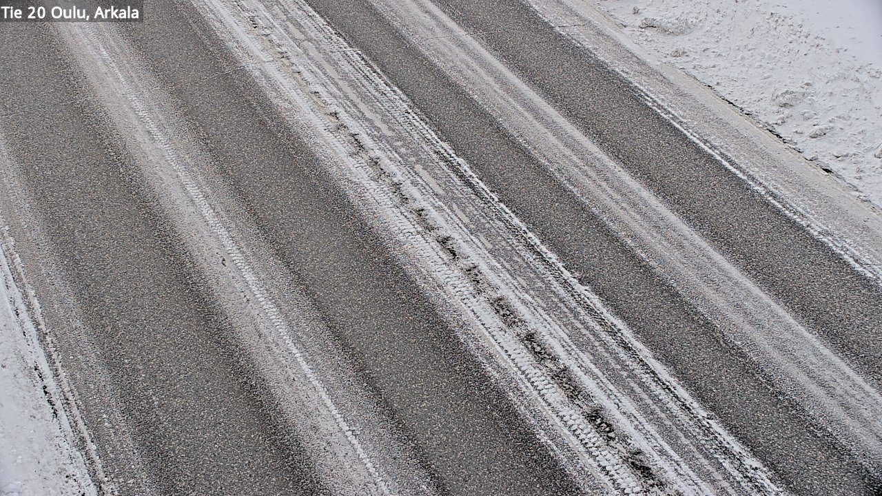 Weather Camera Image Road 20 Oulu, Arkala, Oulu, Pohjois-Pohjanmaa
