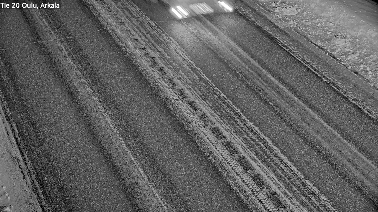 Weather Camera Image Road 20 Oulu, Arkala, Oulu, Pohjois-Pohjanmaa