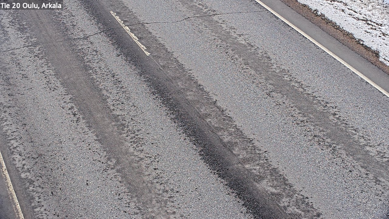 Weather Camera Image Road 20 Oulu, Arkala, Oulu, Pohjois-Pohjanmaa