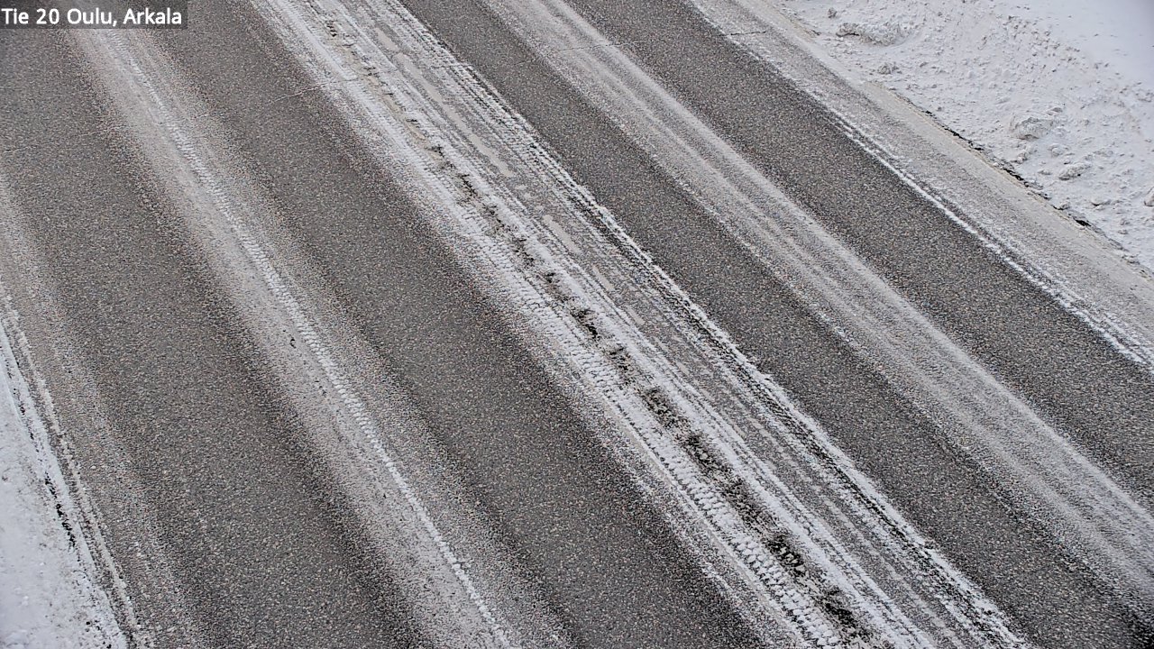 Weather Camera Image Road 20 Oulu, Arkala, Oulu, Pohjois-Pohjanmaa