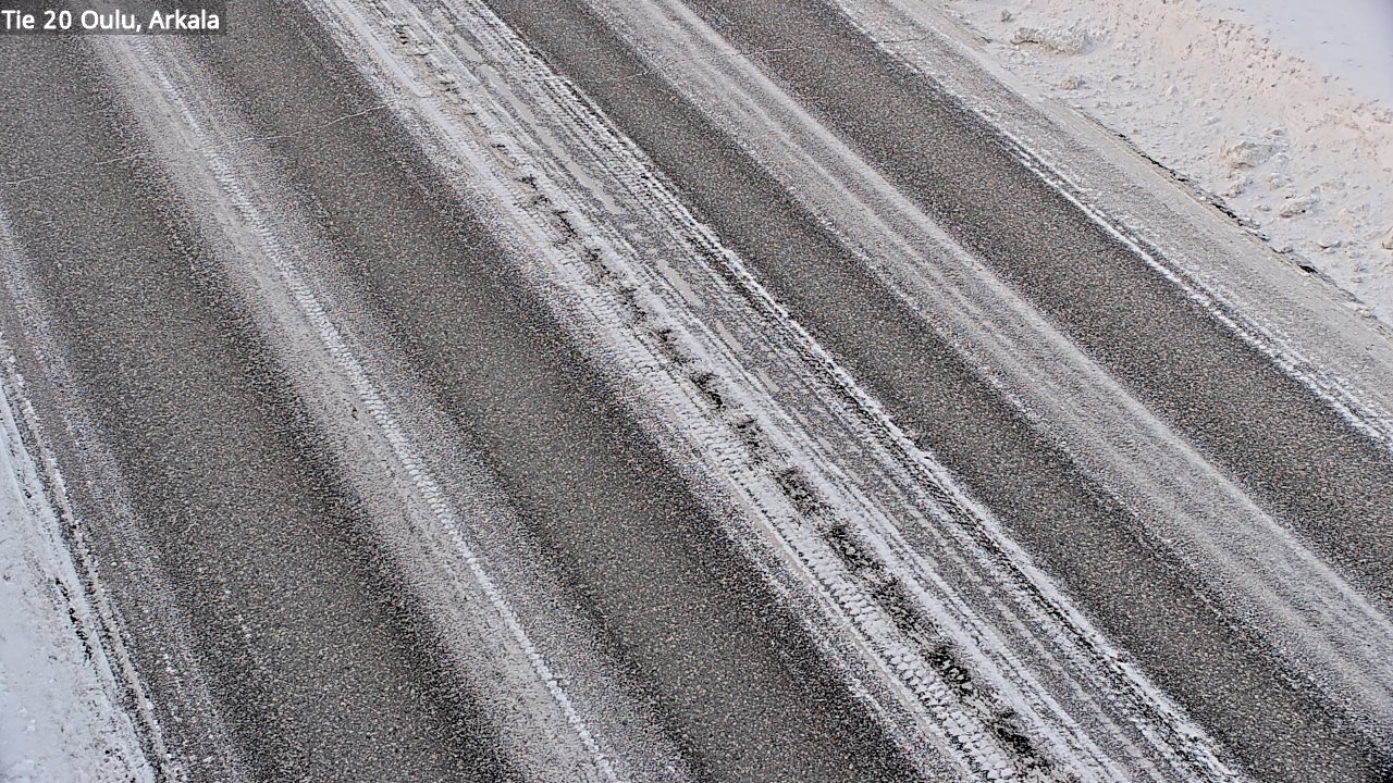 Weather Camera Image Road 20 Oulu, Arkala, Oulu, Pohjois-Pohjanmaa