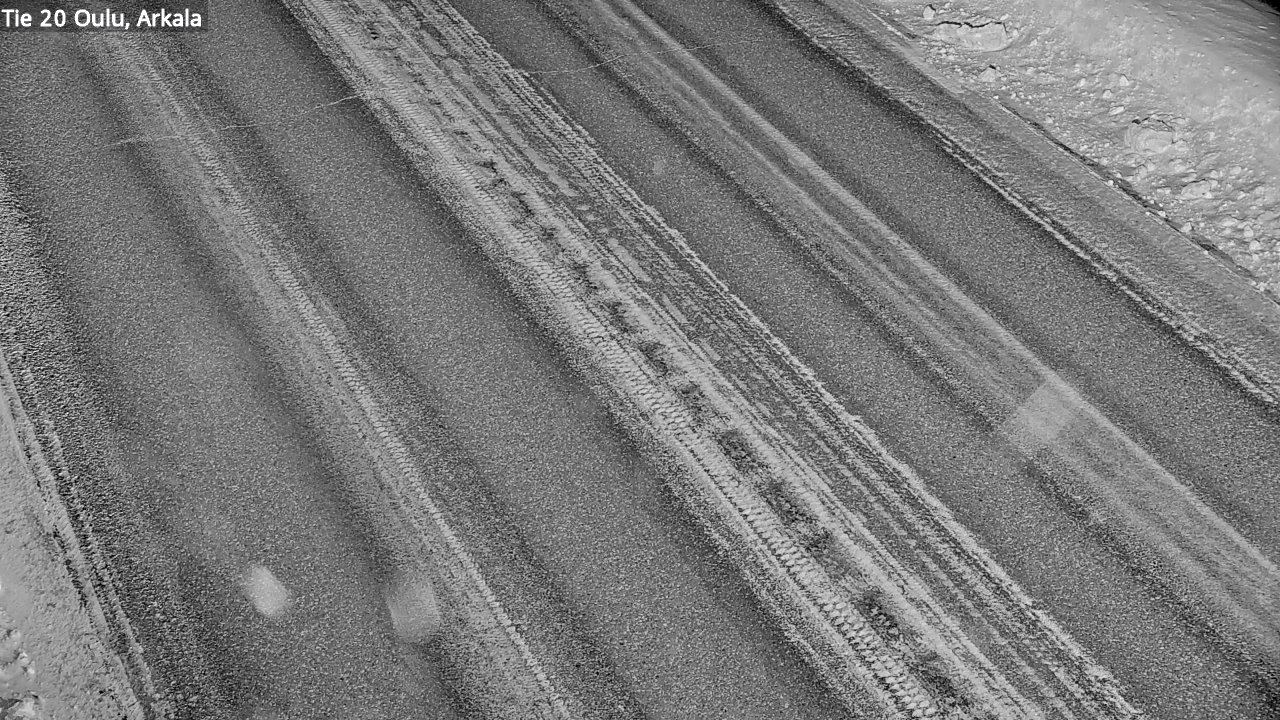 Weather Camera Image Road 20 Oulu, Arkala, Oulu, Pohjois-Pohjanmaa