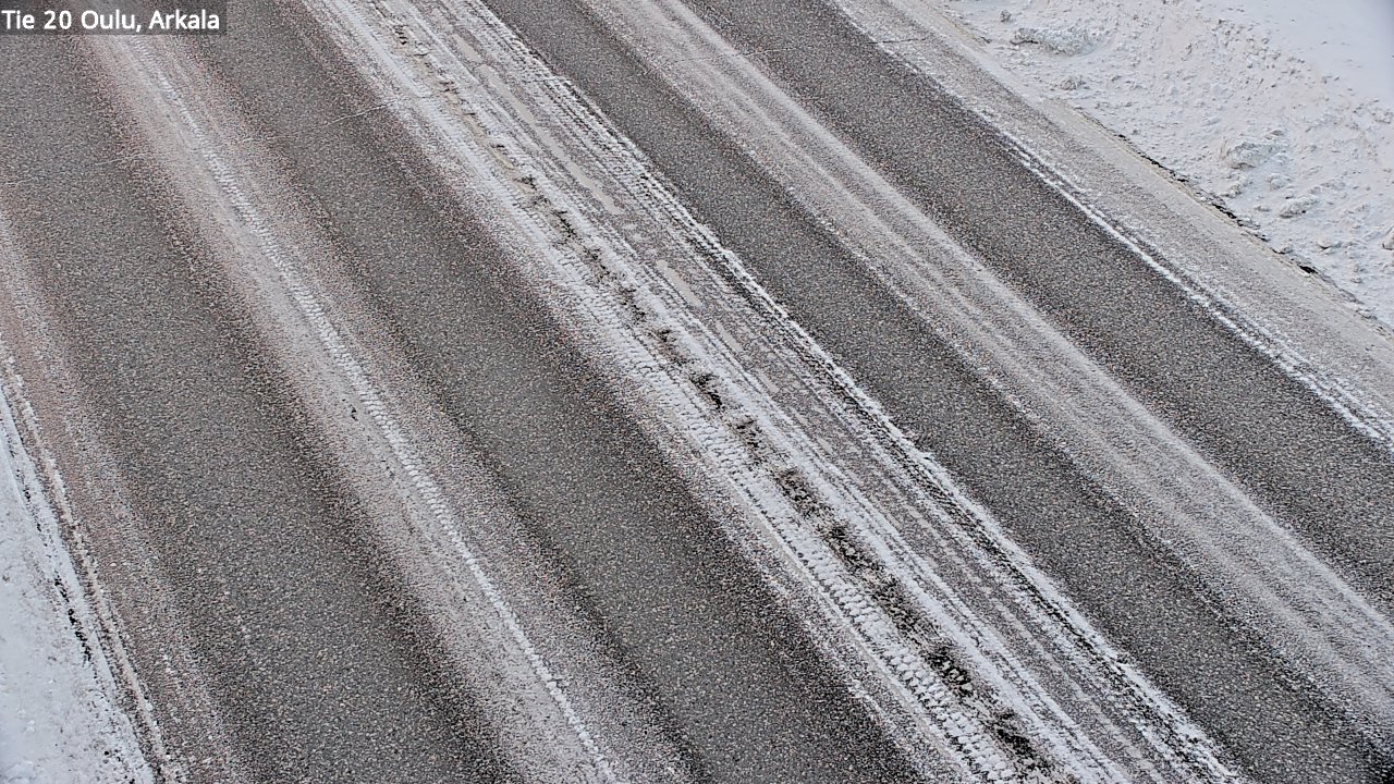 Weather Camera Image Road 20 Oulu, Arkala, Oulu, Pohjois-Pohjanmaa
