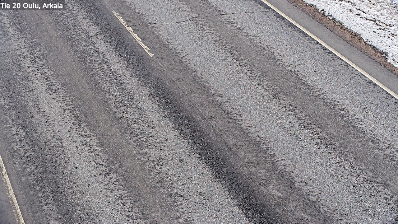 Weather Camera Image Road 20 Oulu, Arkala, Oulu, Pohjois-Pohjanmaa
