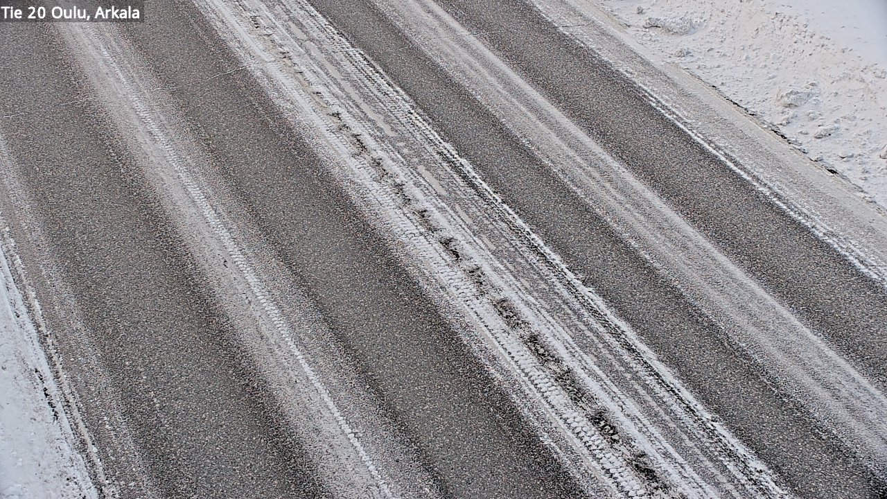 Weather Camera Image Road 20 Oulu, Arkala, Oulu, Pohjois-Pohjanmaa
