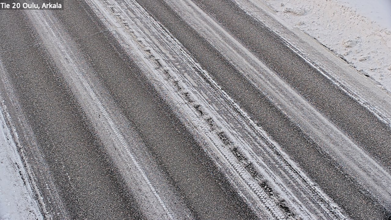 Weather Camera Image Road 20 Oulu, Arkala, Oulu, Pohjois-Pohjanmaa