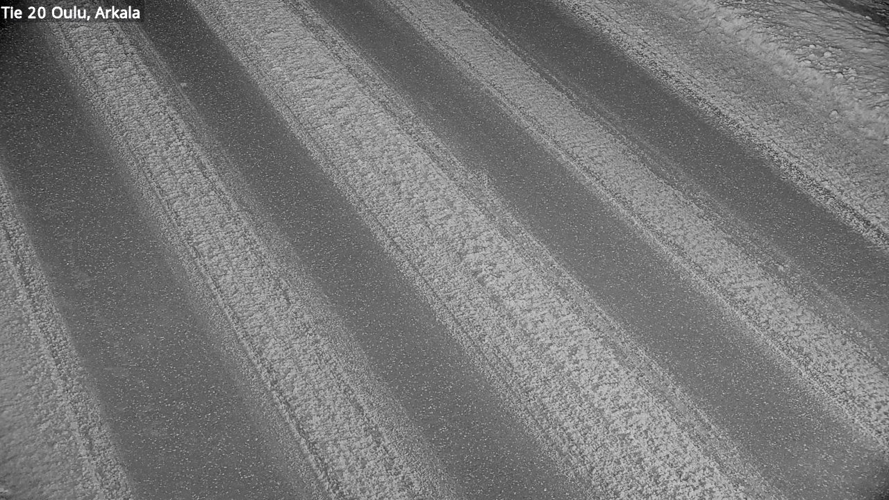 Weather Camera Image Road 20 Oulu, Arkala, Oulu, Pohjois-Pohjanmaa